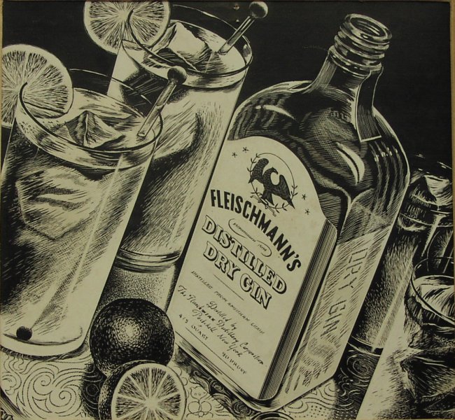 Fleischman's Whiskey Ad